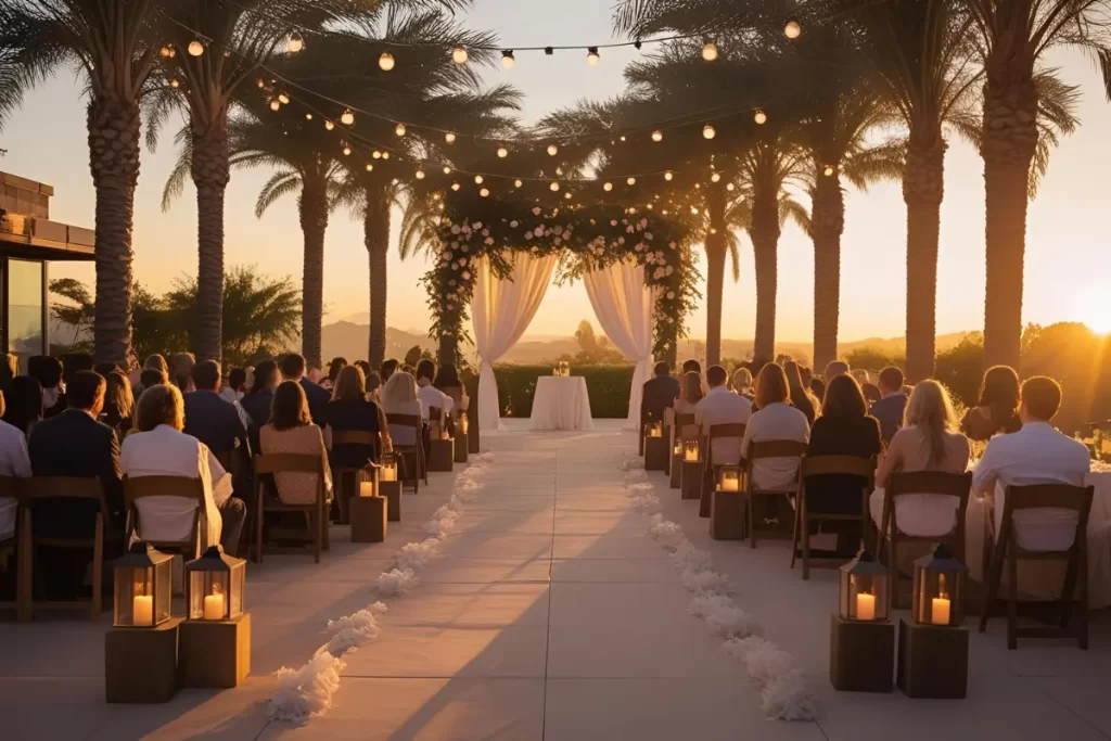 Out door event in Hollywood, Florida